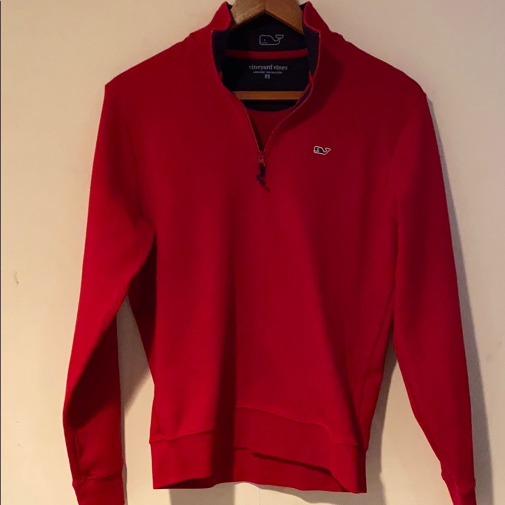 Men’s “Saltwater” Pullover Long sleeve Half zip, or boys 12/14 could fit